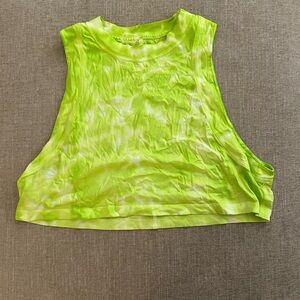 Lululemon Crop Tie Dye Tank